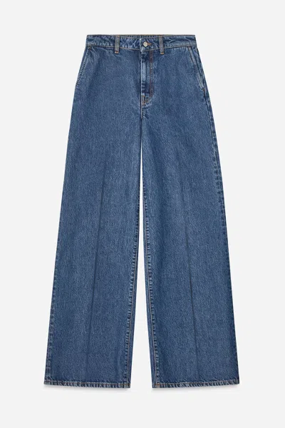Filippa K Wide-leg Jeans In Blue