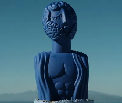 Seletti Decorative Objects Cobalt Blue Uni In Cobalt Blue