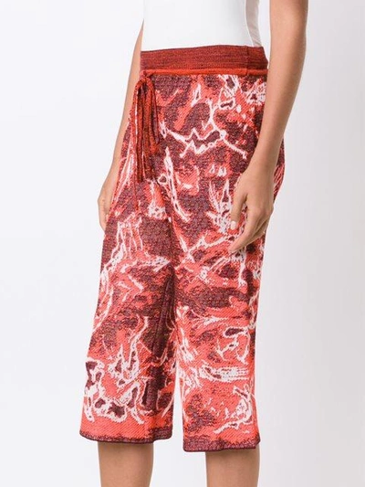 Shop Vivienne Westwood Drawstring Knee-length Shorts In Red