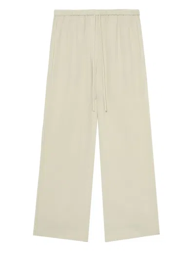 Totême Toteme Drawstring Trousers In Neutrals