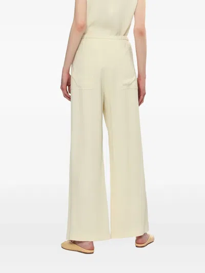 Totême Toteme Drawstring Trousers In Neutrals
