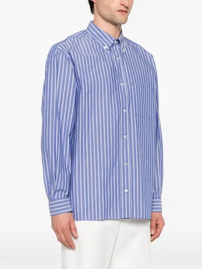 The Row Bresson Shirt In Blue
