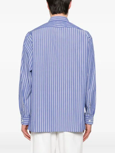 The Row Bresson Shirt In Blue