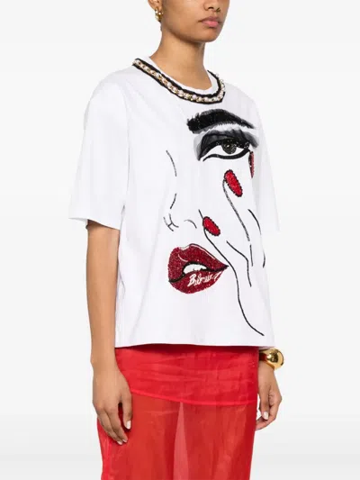 Balmain Ss T-shirt In White
