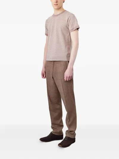 Carter Young Striped T-shirt In Neutrals