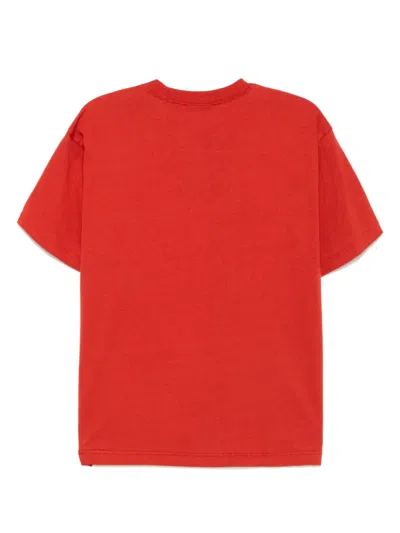Chocoolate Logo-print T-shirt In Red