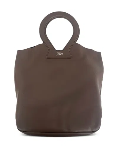 Luar Smooth Brown Brooke Tote Brown