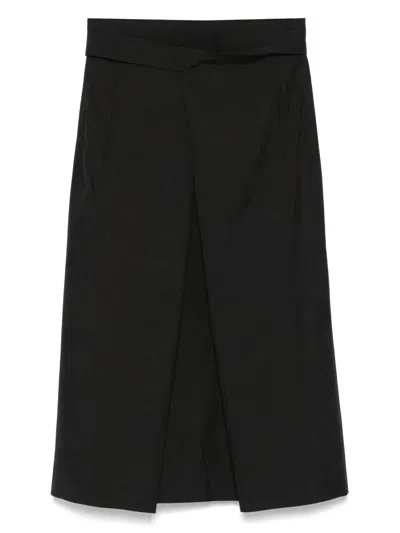 Ymc You Must Create George Midi Skirt In Black