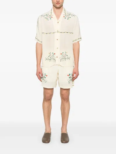 Paul & Joe Floboxy Shorts In Yellow