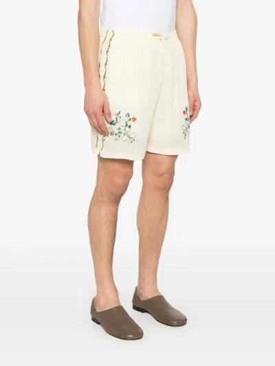 Paul & Joe Floboxy Shorts In Yellow