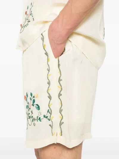 Paul & Joe Floboxy Shorts In Yellow
