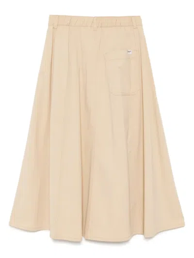 Chocoolate A-line Skirt In Neutrals