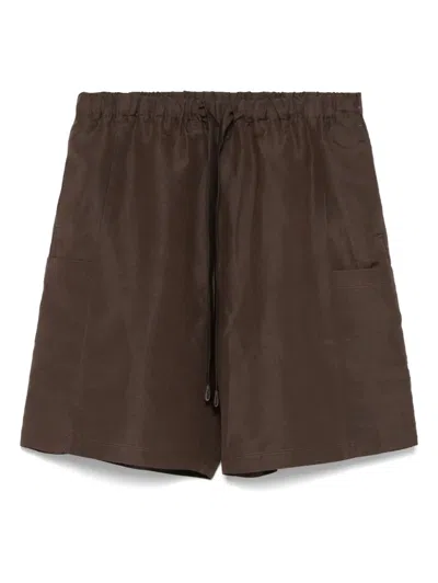 Max Mara Haway High-waist Shorts In Black