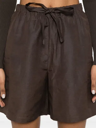 Max Mara Haway High-waist Shorts In Black