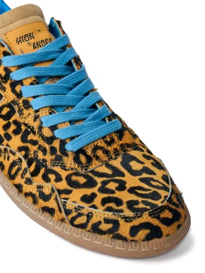 Hidnander Mega T Sneakers In Brown