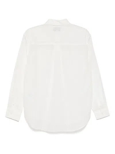 Chocoolate Patterns Shirt In White