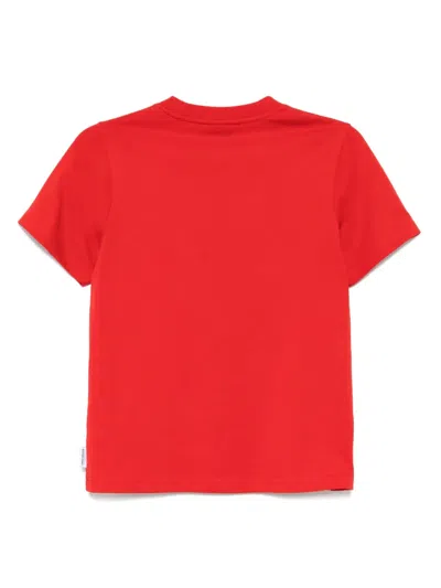 Chocoolate Graphic-print T-shirt In Red