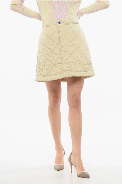 Burberry Skirt In Neutrals