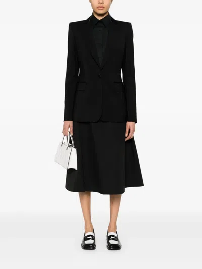 Moschino Wool Blazer In Black