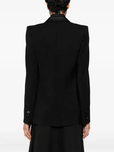 Moschino Wool Blazer In Black
