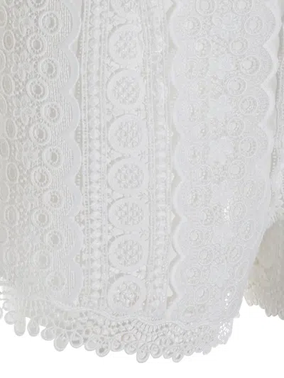 Charo Ruiz White Shorts In Gray