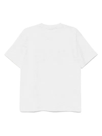 Chocoolate Logo-embroidered T-shirt In Grey