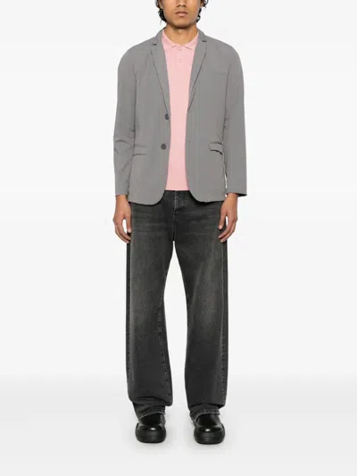 Herno Matt Blazer In Grey