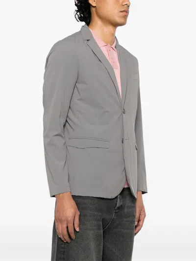 Herno Matt Blazer In Grey