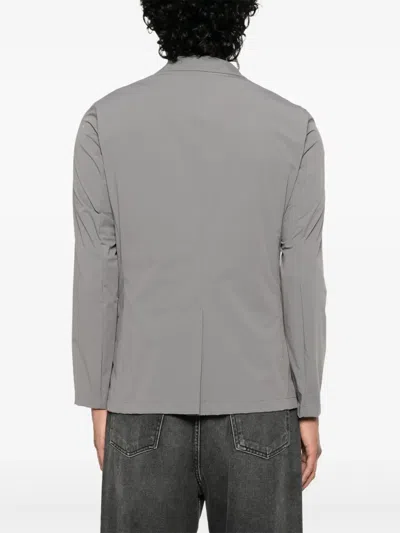 Herno Matt Blazer In Grey