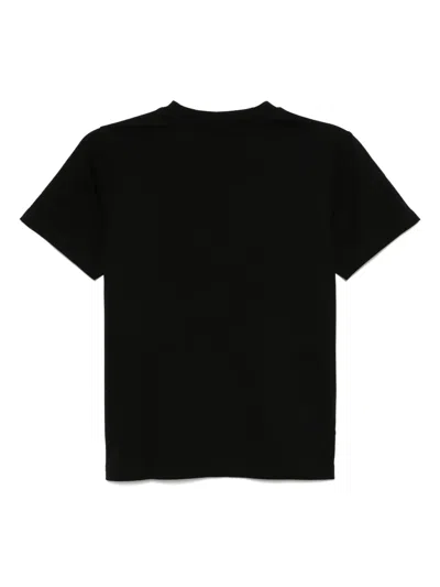 Chocoolate Logo-patch T-shirt In Black