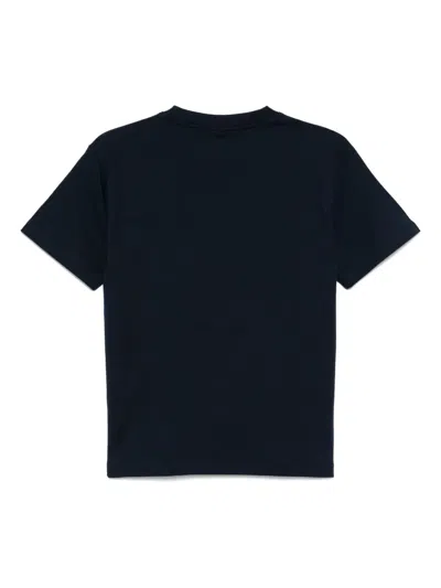 Chocoolate Poodle Graphic T-shirt In Blue