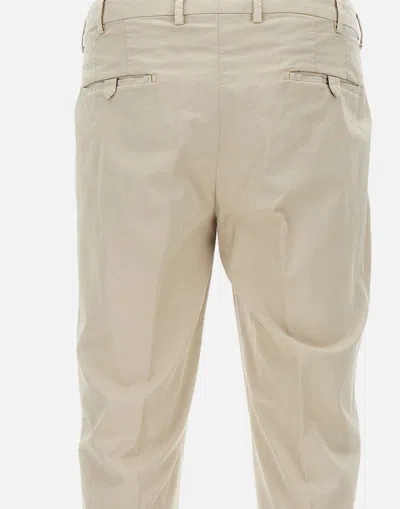 Devore Silk-blend Trousers In Beige