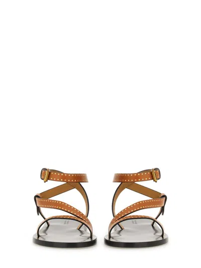 Isabel Marant Jopee Sandals In Brown