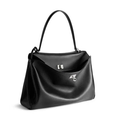 Balenciaga Women's Smooth Calfskin Medium Rodeo Bag In Black
