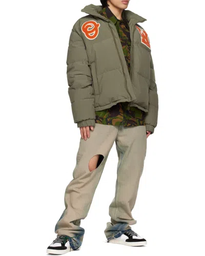 Off-white Panelled Low-top Sneakers In Gray