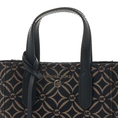 Michael Kors Sinclair Extra-small Tote Bag In Black/deep Camel