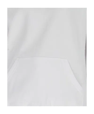 Givenchy Logo Print Hoodie In White