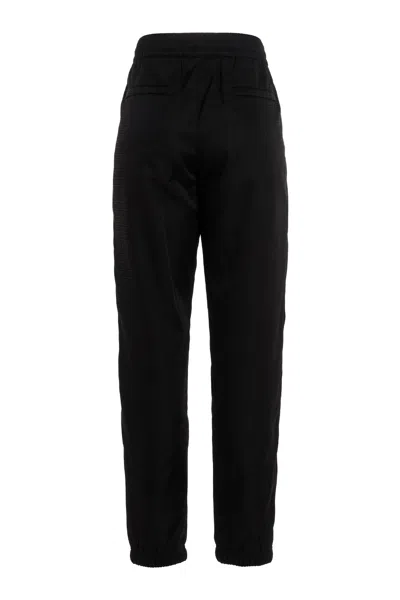 Givenchy Monogram Elasticated-waist Trousers In Black