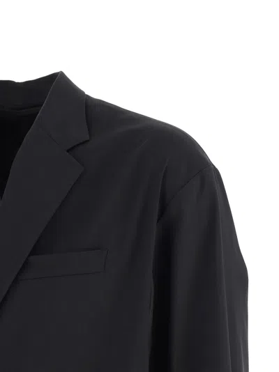 Balenciaga Oversized Single-breasted Blazer In Black