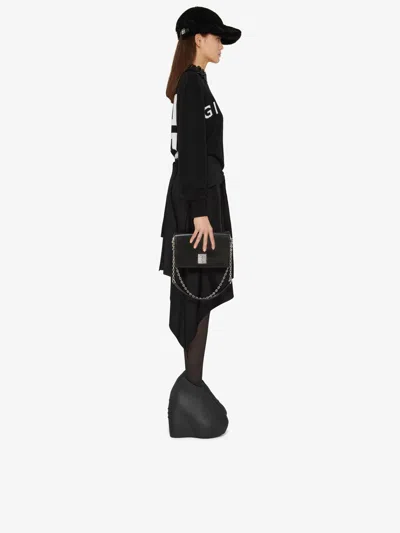 Givenchy Zip-front Asymmetric Skirt In Black