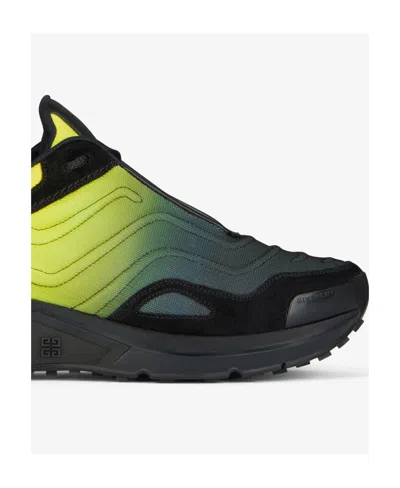 Givenchy Gv 1 Gradient-effect Sneakers In Green