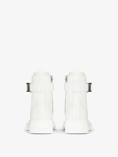 Givenchy Lace-up Ankle Boots In Multi