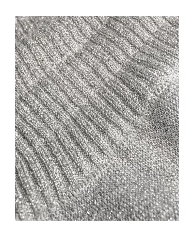 Prada Straight-leg Track Pants In Silver