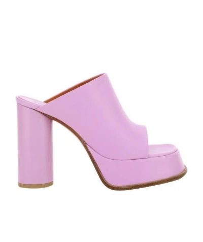 Ambush Mule Platform High Heel In Pink