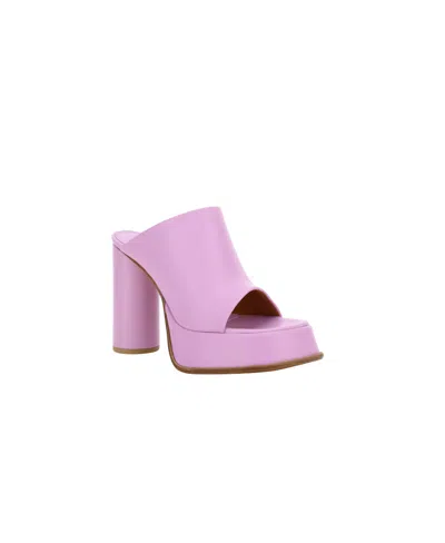 Ambush Mule Platform High Heel In Pink