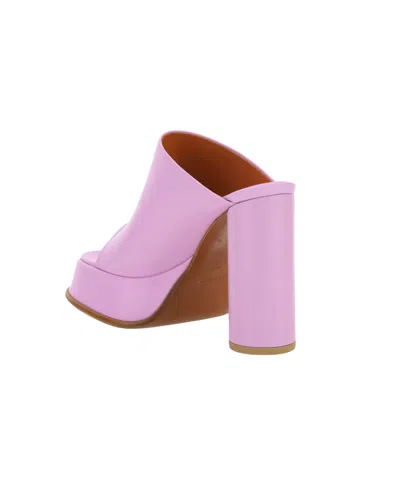 Ambush Mule Platform High Heel In Pink