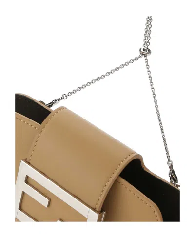 Fendi Ff Baguette Clasp Glasses Case In Multi