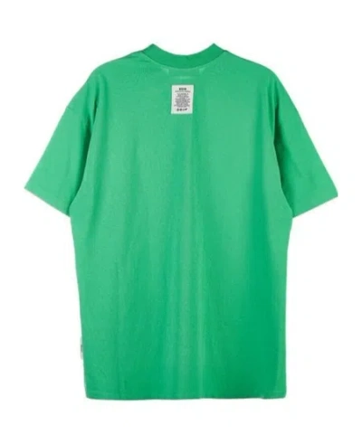 Msgm Short-sleeved T-shirt In Green