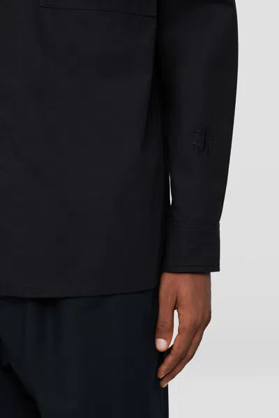 Jil Sander Men's Wool Shirt In Black
