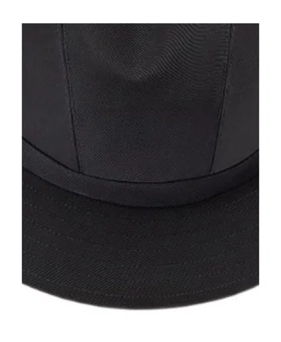 Dior Black Bee-shaped Embroidered Hat In Black